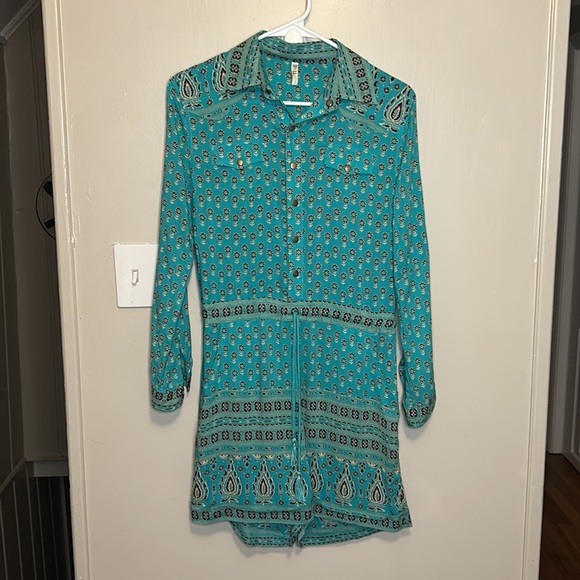 Spell & The Gypsy Collective Gypsiana Paisley Print Romper New Size Small - Picture 4 of 16